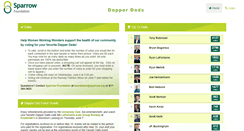 Desktop Screenshot of dapperdads.sparrow.org